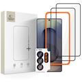 Samsung Galaxy S26 Ultra Tech-Protect Easy Set+ Pellicola protettiva in vetro temperato - 9H - 3 pezzi.