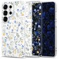 Custodia in TPU Tech-Protect FlexAir per Samsung Galaxy S26 Ultra - Fiori di primavera