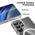 Custodia Ibrida Magnetica Tech-Protect Flexair per Samsung Galaxy S26 Ultra - Trasparente