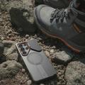 Custodia Tech-Protect Kevlar Aura per Samsung Galaxy S26 Ultra - Compatibile con MagSafe - Nera / Arancione