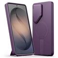 Custodia Tech-Protect Kevlar Aura per Samsung Galaxy S26 Ultra - Compatibile con MagSafe - Viola