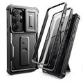 Samsung Galaxy S26 Ultra Tech-Protect Kevlar Cam+ Set da 2 custodie - Protezione per schermo, protezione per fotocamera, supporto - Nero