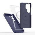Custodia in silicone liquido Samsung Galaxy S26 Ultra Tech-Protect - Compatibile con MagSafe - Viola