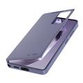 Custodia Flip con slot per schede Samsung Galaxy S26 Ultra Tech-Protect Smart Clear View - Viola