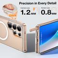 Samsung Galaxy S26 Ultra Torras Ostand L1 Custodia magnetica con supporto - trasparente