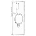 Samsung Galaxy S26 Ultra Torras Ostand Q3 Spin Magnetic Case - Trasparente