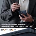 Custodia Samsung Galaxy S26 Ultra Torras Skin-Touch con pulsanti intercambiabili - Nero