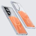 Custodia ibrida bicolore per Samsung Galaxy S26 Ultra - Compatibile con MagSafe - Arancione