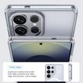 Custodia ibrida bicolore per Samsung Galaxy S26 Ultra - Compatibile con MagSafe - Bianca