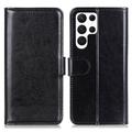 Samsung Galaxy S26 Ultra Custodia a portafoglio con supporto - Nera