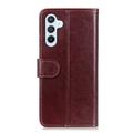 Samsung Galaxy S26 Custodia a portafoglio con supporto - Marrone