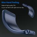 Custodia in TPU spazzolato per Samsung Galaxy S26+ - Fibra di Carbonio - Blu