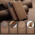 Custodia a Portafoglio Caseme 013 Serie per Samsung Galaxy S26+ - Marrone