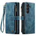 Custodia a Portafoglio Multifunzionale Caseme C30 per Samsung Galaxy S26+ - Blu