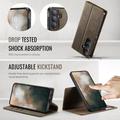 Custodia a portafoglio staccabile 2 in 1 Samsung Galaxy S26+ Caseme C49 - Compatibile con MagSafe, RFID - Caffè