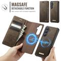 Custodia a portafoglio staccabile 2 in 1 Samsung Galaxy S26+ Caseme C49 - Compatibile con MagSafe, RFID - Caffè