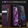 Custodia a portafoglio staccabile 2 in 1 Samsung Galaxy S26+ Caseme C49 - Compatibile con MagSafe, RFID - Viola