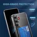 Custodia trasparente con porta carte per Samsung Galaxy S26+