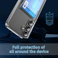 Custodia trasparente con porta carte per Samsung Galaxy S26+