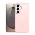 Custodia ibrida per Samsung Galaxy S26+ Dux Ducis Yind - Compatibile con MagSafe - Rosa Chiaro