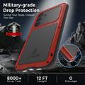 Custodia ibrida Samsung Galaxy S26+ Love Mei Powerful - Rossa