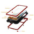 Custodia ibrida Samsung Galaxy S26+ Love Mei Powerful - Rossa