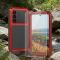 Custodia ibrida Samsung Galaxy S26+ Love Mei Powerful - Rossa
