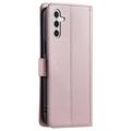 Custodia a portafoglio trapuntata lusso per Samsung Galaxy S26+ - Oro rosa