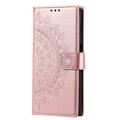 Custodia a portafoglio per Samsung Galaxy S26+ serie Mandala - Rosa