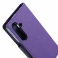 Custodia a Portafoglio Mercury Goospery Fancy Diary per Samsung Galaxy S26+ - Viola