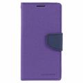 Custodia a Portafoglio Mercury Goospery Fancy Diary per Samsung Galaxy S26+ - Viola