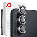 Set di protezioni per la fotocamera con strass per Samsung Galaxy S26+ Northjo - Nero
