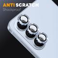 Set di protezioni per la fotocamera con strass per Samsung Galaxy S26+ Northjo - Blu