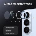 Set di protezioni per la fotocamera con strass per Samsung Galaxy S26+ Northjo - Blu