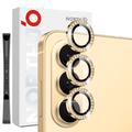 Set di protezioni per la fotocamera con strass per Samsung Galaxy S26+ Northjo - Color Oro