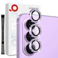 Set di protezioni per la fotocamera con strass per Samsung Galaxy S26+ Northjo - Viola