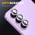 Set di protezioni per la fotocamera con strass per Samsung Galaxy S26+ Northjo - Viola