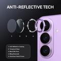 Set di protezioni per la fotocamera con strass per Samsung Galaxy S26+ Northjo - Viola