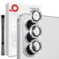 Set di protezioni per la fotocamera con strass per Samsung Galaxy S26+ Northjo - Argento
