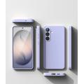 Custodia MagSafe in silicone liquido Ringke per Samsung Galaxy S26+ - Lavanda