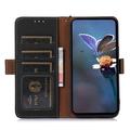 Custodia in pelle a portafoglio Samsung Galaxy S26+ con RFID - Nero