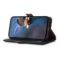 Custodia in pelle a portafoglio Samsung Galaxy S26+ con RFID - Nero
