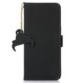Custodia in pelle a portafoglio Samsung Galaxy S26+ con RFID - Nero