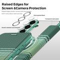 Custodia a libro magnetica elegante per Samsung Galaxy S26+ con scomparti per carte RFID