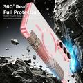 Custodia a libro magnetica elegante per Samsung Galaxy S26+ con scomparti per carte RFID - Rosa
