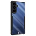 Custodia Tactical Quantum Stealth per Samsung Galaxy S26+ con angoli rinforzati - trasparente / nera