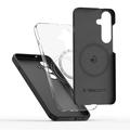 Custodia in silicone liquido Samsung Galaxy S26+ Tech-Protect - Compatibile con MagSafe - Nera
