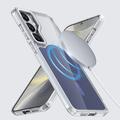 Custodia ibrida bicolore per Samsung Galaxy S26+ - Compatibile con MagSafe - Blu