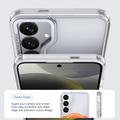 Custodia ibrida bicolore per Samsung Galaxy S26+ - Compatibile con MagSafe - Arancione
