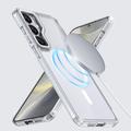 Custodia ibrida bicolore per Samsung Galaxy S26+ - Compatibile con MagSafe - Bianca